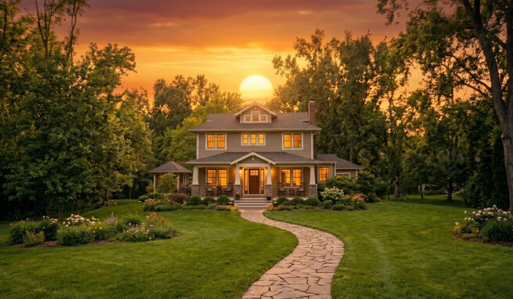 Men’s sober living residence in Orange County with modern amenities